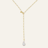 Long Link Lariat Starter Necklace