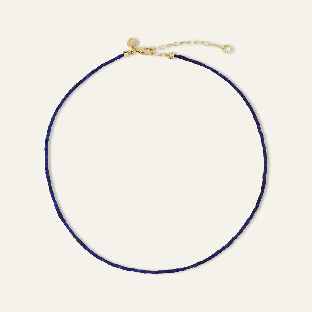 Teeny Lapis Lazuli Gemstone Necklace – HART