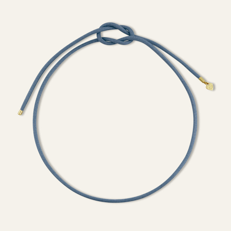 Slate Blue Necklace Cord
