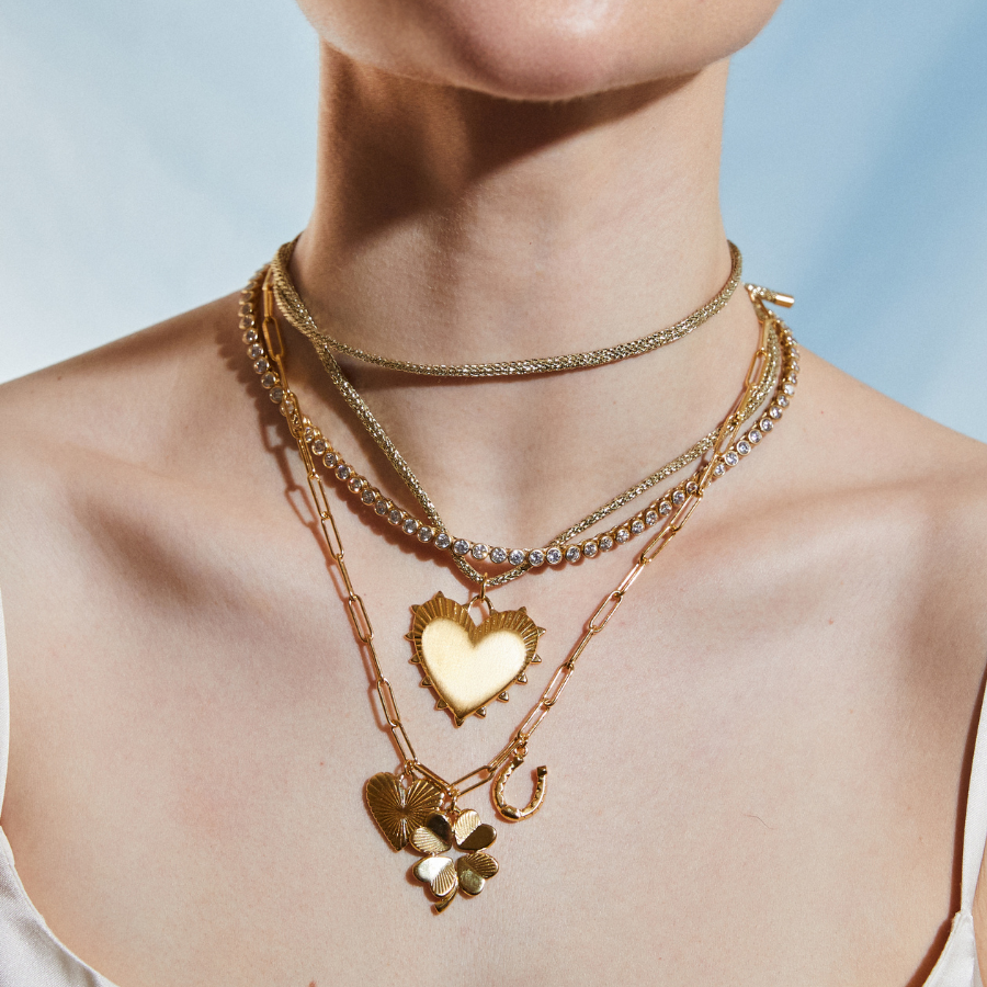 Gold Lurex Necklace Cord – HART