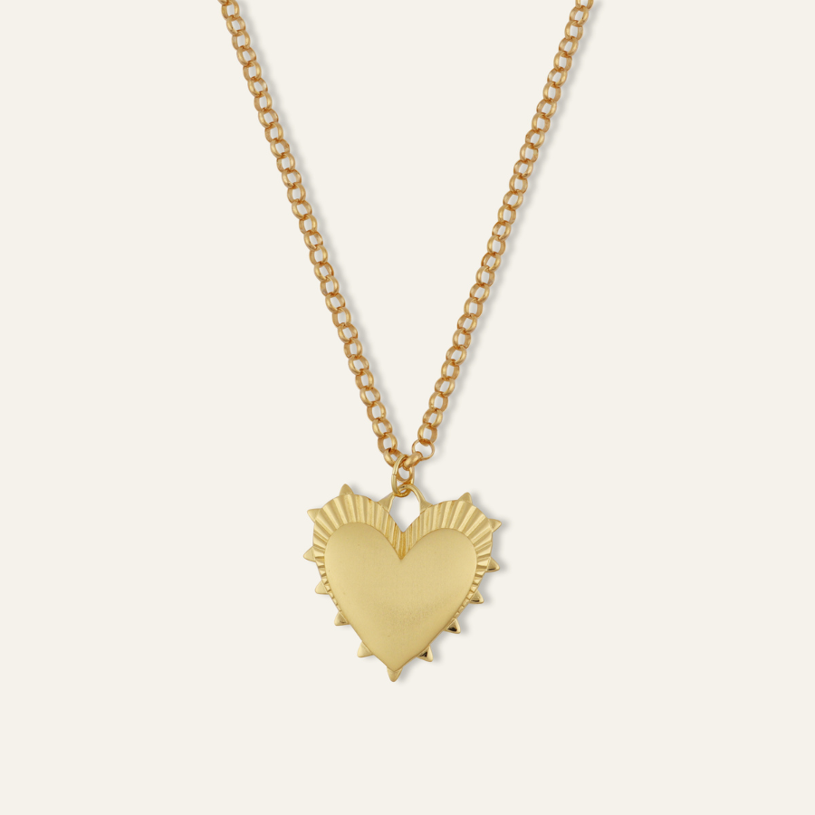 Heart Necklace 25Q1NKSPPB02002GD0407