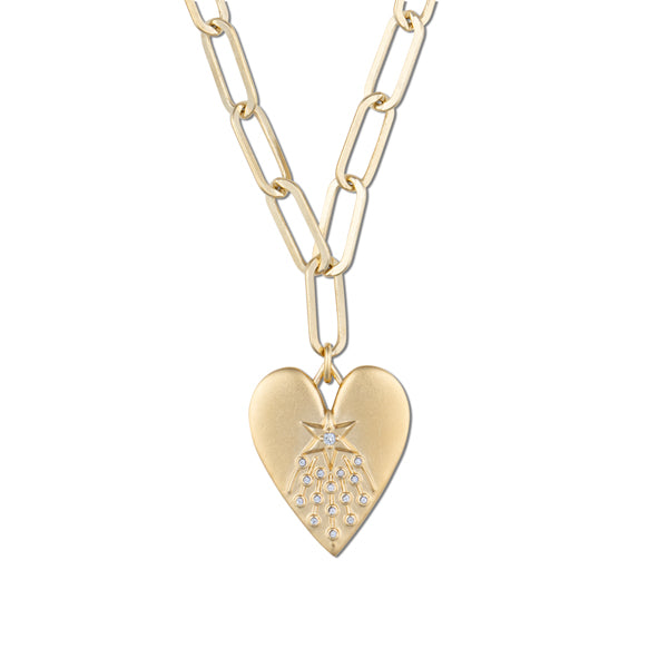 Halley's Heart Necklace