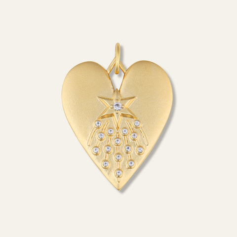 Halley's Heart Charm