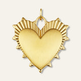 Heart of Gold Charm
