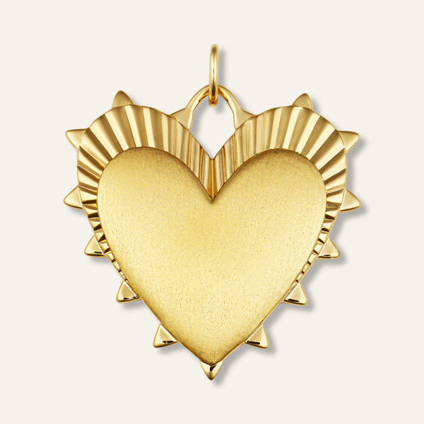 Heart of Gold Charm