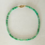 Heishi Chrysoprase Gemstone