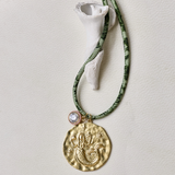 HART x Hill House Meadowbrook Floral Necklace Cord with Mermaid Charm