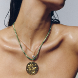 HART x Hill House Mermaid Charm on Meadowbrook Cord Necklace