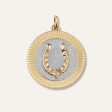 Horseshoe Poker Chip Charm