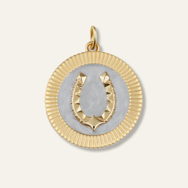 Horseshoe Poker Chip Charm