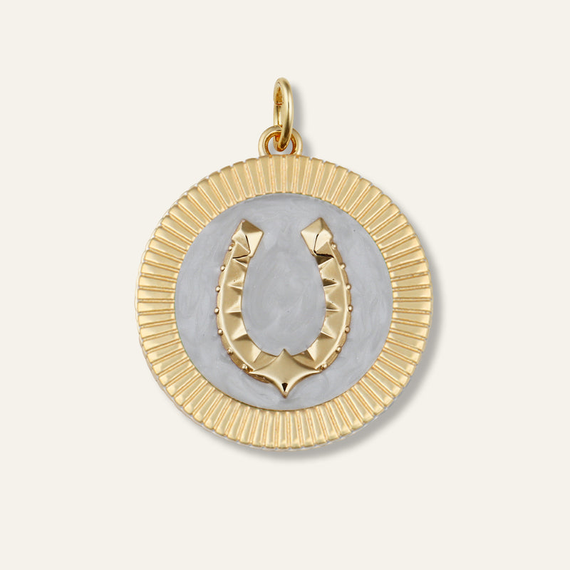 Horseshoe Poker Chip Charm