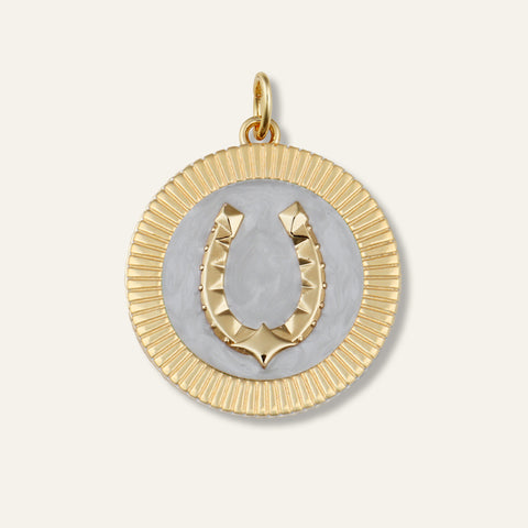 Horseshoe Poker Chip Charm