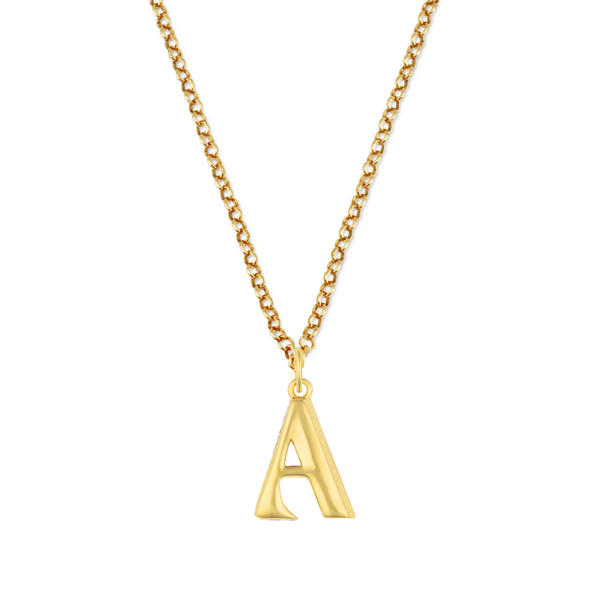 Letter A Necklace