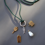 Jen Wonders x HART Greek Key Clip Cord Necklace