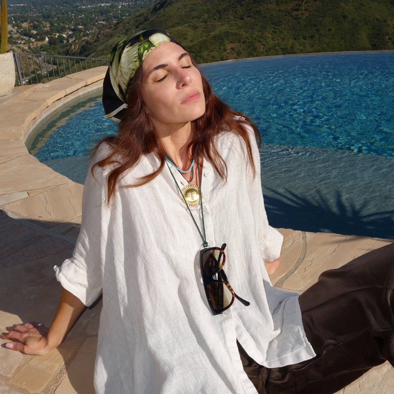Jen Wonders x HART Greek Key Clip Cord Necklace