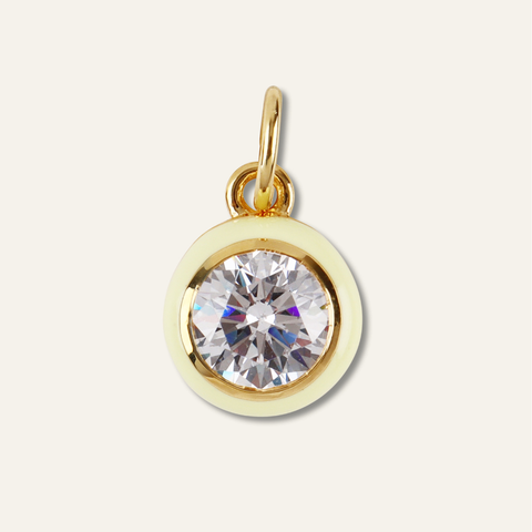 Kennedy Crichlow X HART Yellow Bezel Charm
