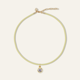 Kennedy Crichlow X HART Yellow Bezel Clasp Cord Necklace