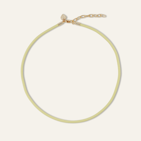Kennedy Crichlow X HART Yellow Clasp Cord Necklace