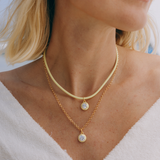Kennedy Crichlow x HART Yellow Bezel Necklace
