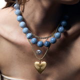 Large Bezel Necklace