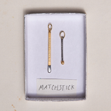 Large Divine Spark Matchstick Charm with Small Matchstick Charm