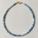 Light Blue Australian Opal Gemstone Necklace
