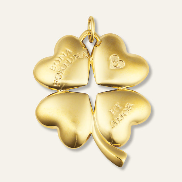 Luck and Love Clover Charm