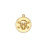 Memento Mori Skull Charm