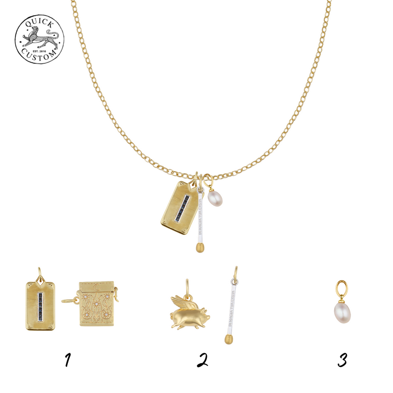 Manifestation Constellation Cluster Necklace