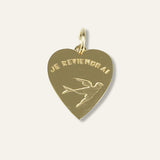 Memorial Heart Charm