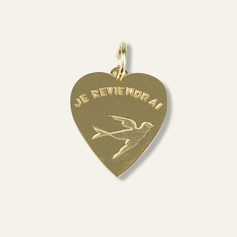 Memorial Heart Charm