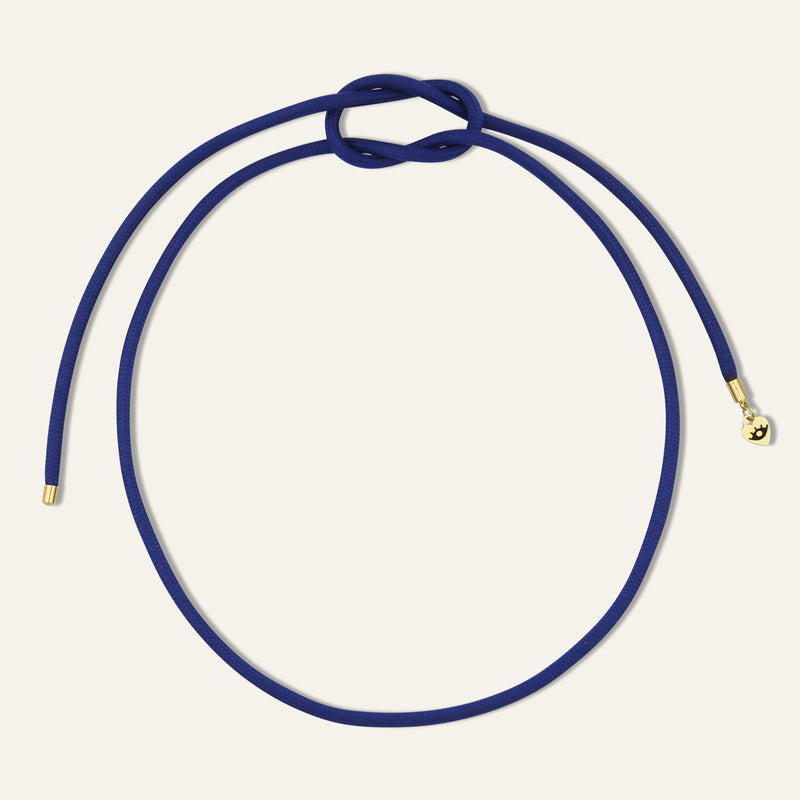 Navy Necklace Cord