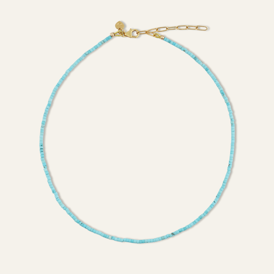 Teeny Gemstone Necklace