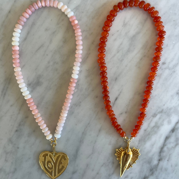 Shaded Pink and Carnelian