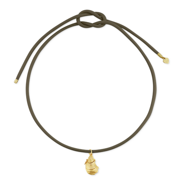 Oyster Vesta Case Cord Necklace