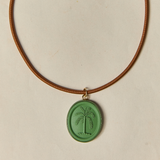 Palm Cameo Charm