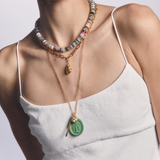 Palm Cameo Charm