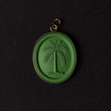 Palm Cameo Charm