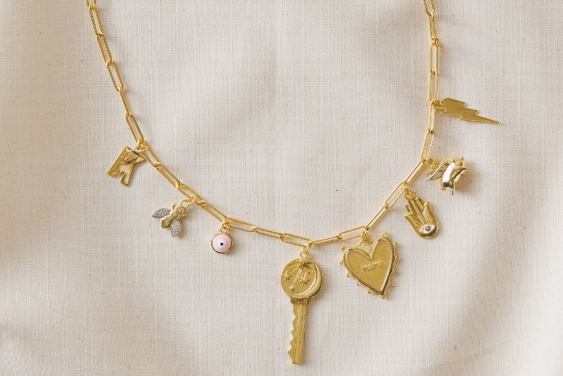 gigi charm necklace