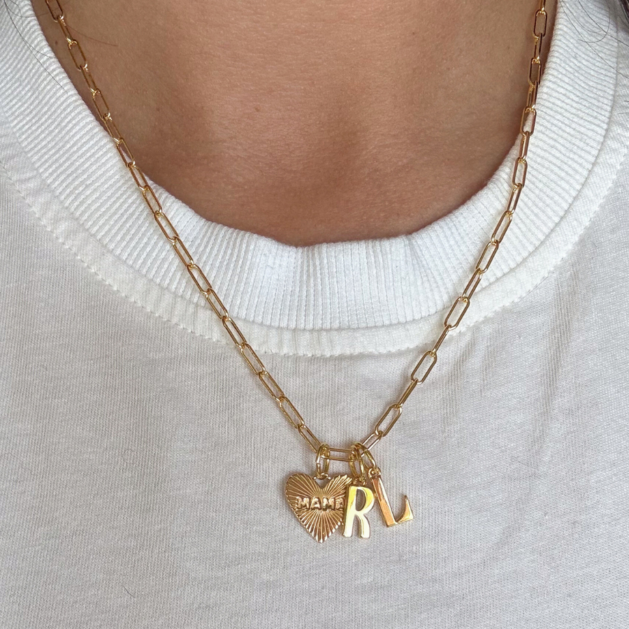 Personalized Small Heart MAMA Necklace – HART