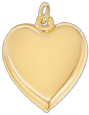 Puffy Heart Charm
