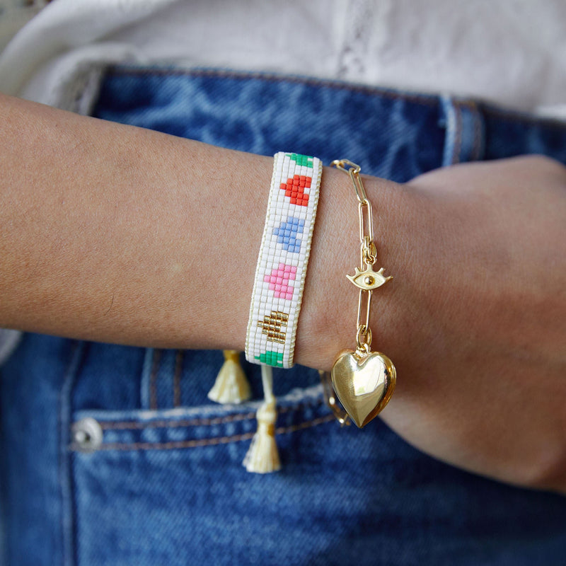 long link bracelet 