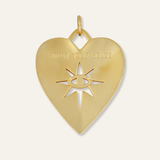 Seeing Heart Charm