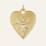 Seeing Heart Charm