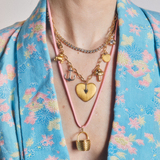 Basket Vesta Case Cord Necklace