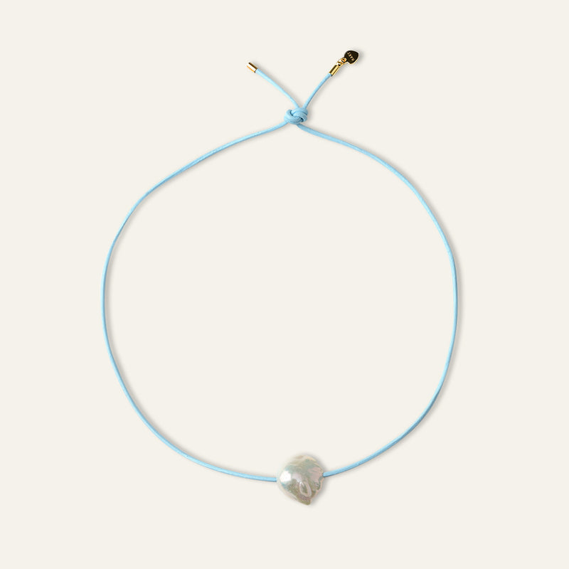 Sky Blue Pearl Cord