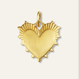 Small Heart of Gold Charm