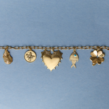 Southern Living Charm on loaded charm bracelet