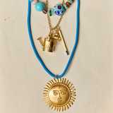 Sun Medallion Charm