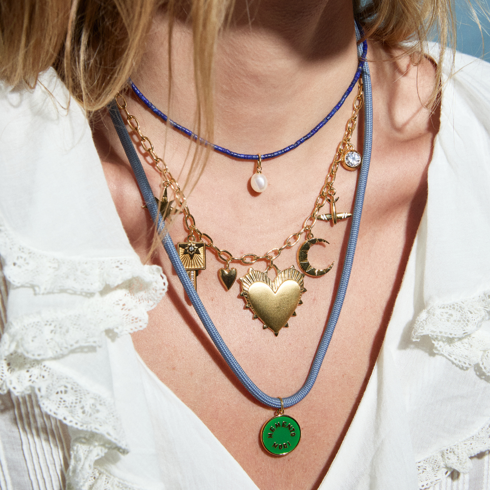 Teeny Lapis Lazuli Gemstone Necklace – HART